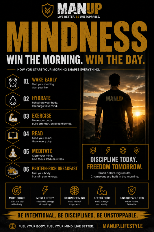 🧠 MINDNESS SERIES: WIN THE MORNING. WIN THE DAY.